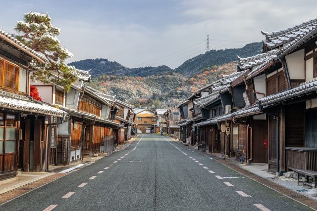 Mino Udatsu Wall Historical District Gifu