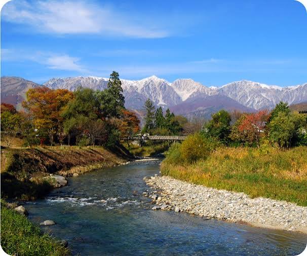 Oide Park Suspension Bridge Hakuba Snow Alps