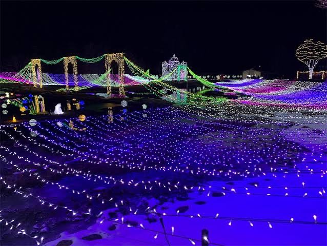 Alps Azumino National Government Park Winter Illumination